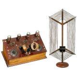 French Radio with Frame Antenna, 1924