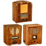 3 Swiss Valve Radios