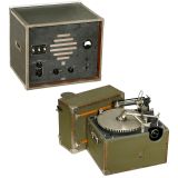 Telefunken Amplifier with 2 Disc-Cutting Machines, c. 1935