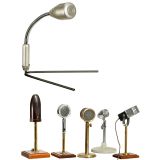 1 Crystal and 5 Magnetic Microphones, after 1935