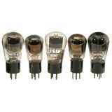 3 Telefunken RS242 Power Triodes