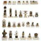 Group of English and American Electron Tubes