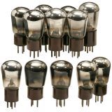 11 Philips Triodes and 1 Pentode, c. 1925