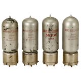 4 Triple Triodes Loewe 3NFW, c. 1929