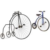 Penny Farthing Bicycle with Sidewheels