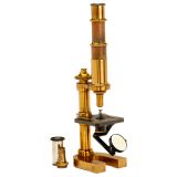 Carl Zeiss Brass Microscope, 1895