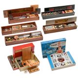 Group of Electrotechnical and Mechanical Construction Kits