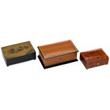 3 Tabatière Musical Boxes
