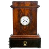 Empire Clock with Fusee Cylinder Musical Movement, c. 1820