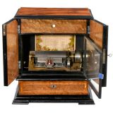 Buffet Tireline Symphonique Zither Musical Box by Junod, c. 18
