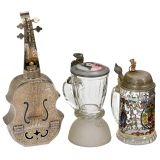 2 Musical Drinking Items, 20th Century