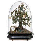 Automaton Bird Bocage with Clock by Japy Frères, c. 1880