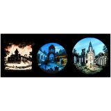 3 Large Lantern Slides
