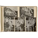 Album with approx. 220 Nude Photographs, c. 1930–60