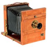German Field Camera (13 x 18 cm), c. 1890