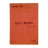 Catalogue 1896 Charles Mendel, 1896