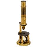 Le Trichinoscope Brass Microscope by Arthur Chevalier, c. 1860