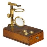 Small Dissecting Microscope by Deleuil, Paris