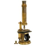 French Drum Microscope by Nachet, c. 1870