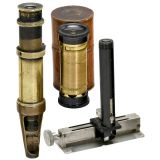 3 Materials Research and Testing Microscopes, c. 1900
