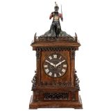 Rare Black Forest Timepiece with Monkey Automaton, c. 1880