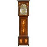 English Sheraton-Style Hall Clock, c. 1800