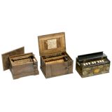 2 Small Serinette Barrel Organs, c. 1800