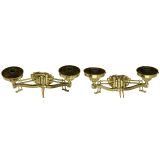 A Pair of Orchestrion Lamps