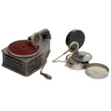 2 Minature Gramophones, from 1930