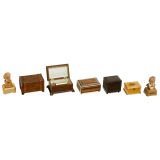 5 Souvenir Musical Boxes, 1920 onwards