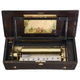 Harp Eolienne Musical Box by Bremond, c. 1880