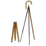 Jaki Walking Stick Tripod , c. 1900