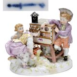 Peepshow Porcelain Figurine by KPM