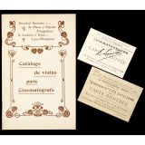 World 1st Movie Screening Documents by Auguste & Louis Lumière i