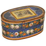 Large Saving Box with Sliding Box Motif, c. 1860