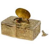 Silver-Gilt Singing Bird Box Automaton by Karl Griesbaum, 1930s