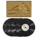 His Master's Voice Plaque and Children's Discs