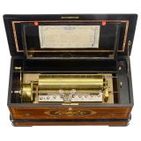 Two-Per-Turn Mandolin Musical Box by B.A. Bremond, c. 1880
