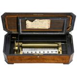 Mandolin Musical Box with Tune-Sheet by J. Howard Foote, c. 1865
