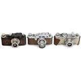 Leica II (D), Standard and IIIa (G)