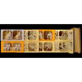 34 Erotic Tissue Stereo Cards, c. 1870