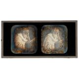 Stereo Daguerreotype (The Thinker), c. 1845