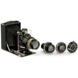 Zeiss Ikon Ideal with 4 Interchangeable Lenses (!), 1927