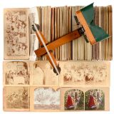 Large Lot of 9 x 18 cm Stereo Cards