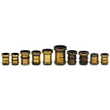 10 Brass Lenses, c. 1885–1900