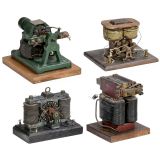 4 Demonstration Model Electric Motors, c. 1910