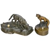 2 Electrical Table Bells Modelled as Animals, c. 1910
