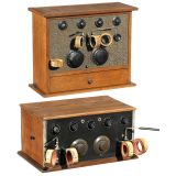 2 Early Radio Receivers, c. 1924