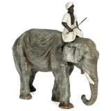 Elastolin Elephant with Mahout, c. 1938