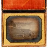 Daguerreotype of Niagara Falls by M.P. Simons – Philadelphia, c.